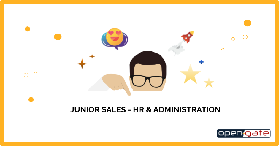 Junior Sales e HR & Administration: abbiamo bisogno di te!