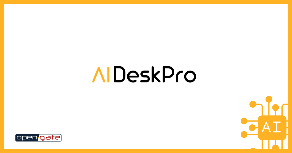 Welcome to AIDeskPro!