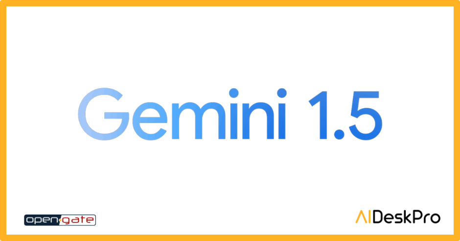 Gemini 1.5 Pro and Sonnet... Welcome to AIDeskPro!