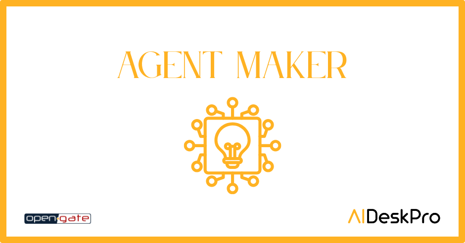 Agent Maker: dalla procedura all'agente in minuti